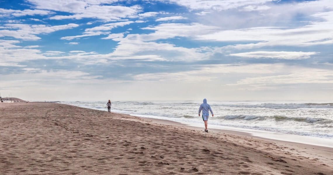 discover why palacios, tx, is the perfect winter escape-beach walk-4